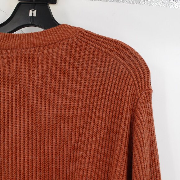 Pact Sweater Mens Large Organic Cotton Wool Knit Long Sleeve Crew Neck Pullover - Picture 9 of 13